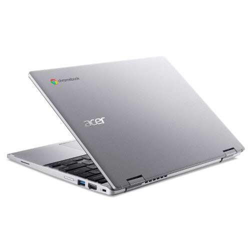 Acer Chromebook NX.KYTEK.003 laptop Intel® N N100 30.5 cm (12") Touchscreen WUXGA 4 GB LPDDR5-SDRAM 128 GB eMMC Wi-Fi 6E (802.11ax) ChromeOS Silver