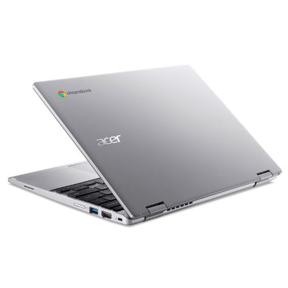 Acer Chromebook NX.KYTEK.003 laptop Intel® N N100 30.5 cm (12") Touchscreen WUXGA 4 GB LPDDR5-SDRAM 128 GB eMMC Wi-Fi 6E (802.11ax) ChromeOS Silver