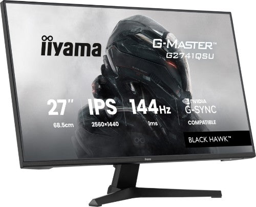 iiyama G-MASTER G2741QSU-B1 computer monitor 68.6 cm (27") 2560 x 1440 pixels Black