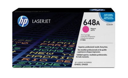 HP CE263A/648A Toner cartridge magenta, 11K pages ISO/IEC 19798 for HP CLJ CP 4025/4520