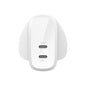 Belkin WCB010MYWH mobile device charger Universal White AC Fast charging Indoor