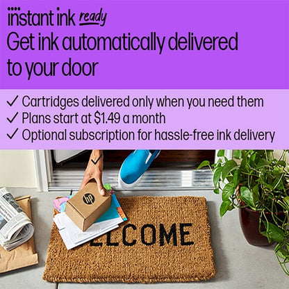 HP ENVY 6520e Wireless All-in-One Color Printer, Instant Ink; Photo printing