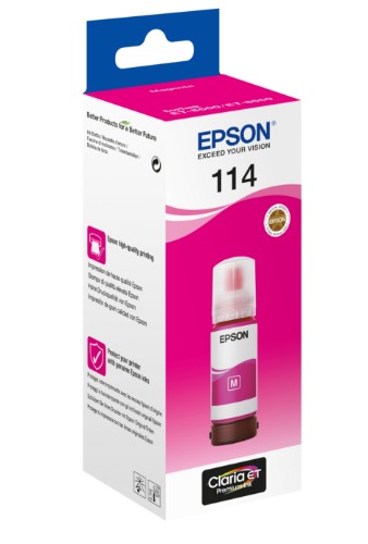 Epson C13T07B340/114 Ink bottle magenta, 6.7K pages 2300 Photos 70ml for Epson ET-8500
