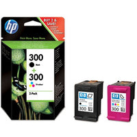 HP CN637EE/300 Printhead cartridge multi pack black + color, 2x200 pages ISO/IEC 24711 200pg + 160 pg Pack=2 for HP DeskJet D 2500/OfficeJet J 4500