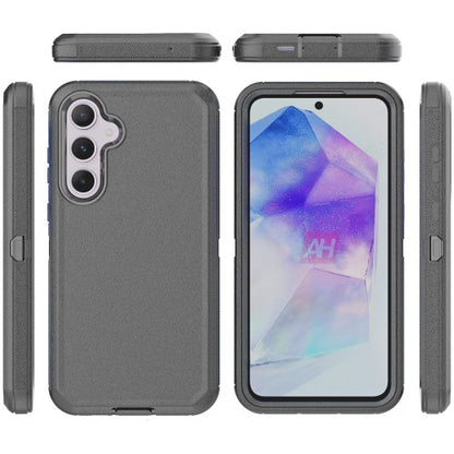Techair TAPGR037 The Samsung A55 (5G) Rugged Case offers a perfect fit, easy access, and ultimate protection—complete with an inbuilt screen protector to keep scratches at bay. Tough, stylish, and built to last!