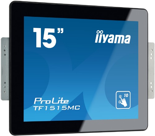 iiyama TF1515MC-B2 computer monitor 38.1 cm (15") 1024 x 768 pixels XGA LED Touchscreen Black