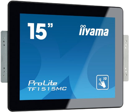 iiyama TF1515MC-B2 computer monitor 38.1 cm (15") 1024 x 768 pixels XGA LED Touchscreen Black