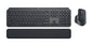 Logitech 920-010932 keyboard Mouse included Office RF Wireless + Bluetooth QWERTY UK International Graphite
