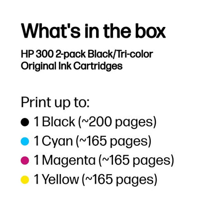 HP CN637EE/300 Printhead cartridge multi pack black + color, 2x200 pages ISO/IEC 24711 200pg + 160 pg Pack=2 for HP DeskJet D 2500/OfficeJet J 4500