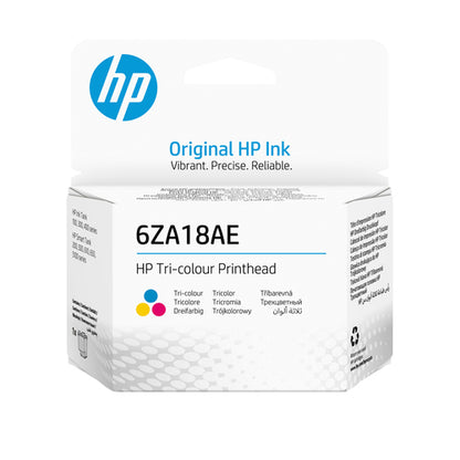 HP 6ZA18AE Printhead C,M,Y for Smart Tank Plus 555/ 559/ 570 Wireless All-in-One/ Wireless 455/ 5107