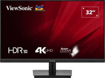 Viewsonic VA VS19992 computer monitor 81.3 cm (32") 3840 x 2160 pixels 4K Ultra HD LED Black