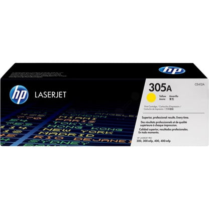 HP CE412A/305A Toner cartridge yellow, 2.6K pages ISO/IEC 19798 for HP LaserJet M 375