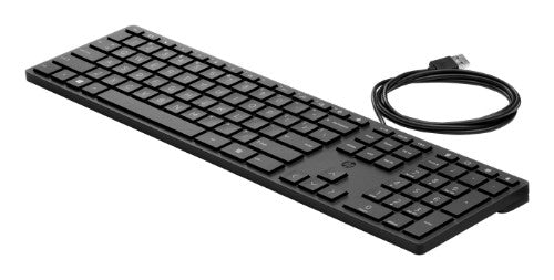 HP 320K WD keyboard Office USB Black
