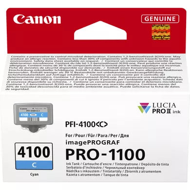 Canon 6778C001/PFI-4100C Ink cartridge cyan 80ml for Canon IPF PRO-1100