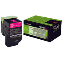 Lexmark 70C2HM0/702HM Toner-kit magenta return program, 3K pages ISO/IEC 19798 for Lexmark CS 310/510