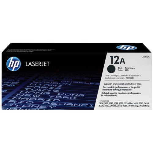 HP Q2612A/12A Toner cartridge black, 2K pages ISO/IEC 19752 for Canon LBP-3000
