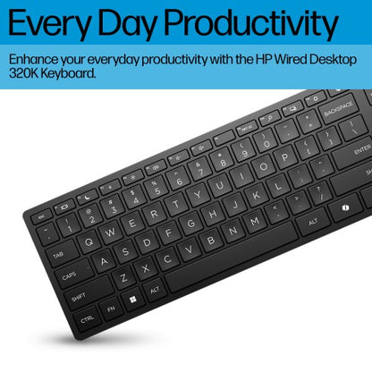 HP Wired Desktop 320K Keyboard