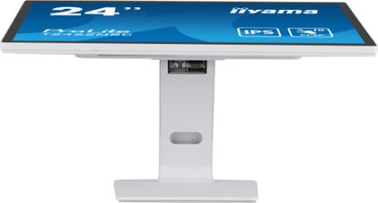 iiyama ProLite T2452MSC-W1 computer monitor 61 cm (24") 1920 x 1080 pixels Full HD LCD Touchscreen Multi-user White
