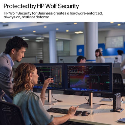 HP EliteDesk 8 Mini G1i AI Intel Core Ultra 7 265T 16 GB DDR5-SDRAM 512 GB SSD Windows 11 Pro Mini PC AI PC Black