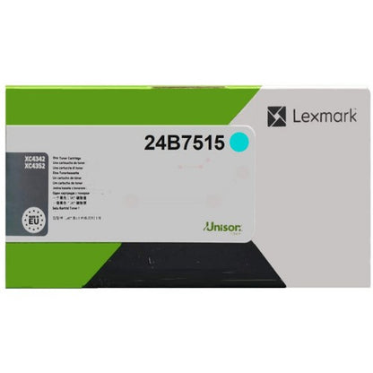 Lexmark 24B7515 Toner-kit cyan, 14.2K pages ISO/IEC 19752 for Lexmark XC 4342