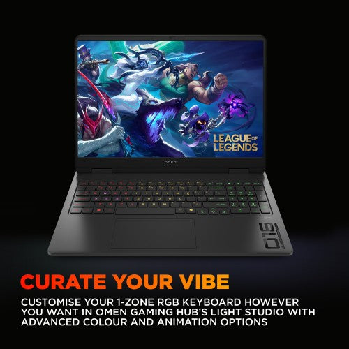 HP OMEN Gaming 16-am0301na Intel® Core™ i7 i7-14650HX Laptop 40.6 cm (16") 2K 24 GB DDR5-SDRAM 1 TB SSD NVIDIA GeForce RTX 5070 Wi-Fi 6E (802.11ax) Windows 11 Home Black