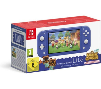 Nintendo Switch Lite + Animal Crossing: New Horizons Pack portable game console 14 cm (5.5") 32 GB Touchscreen Wi-Fi Blue