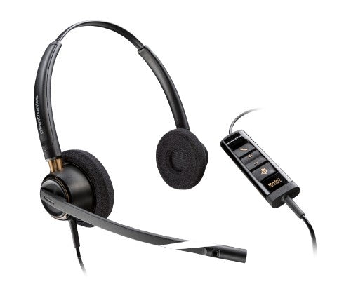 HP Poly EncorePro 525 Microsoft Teams Certified Stereo with USB-A Headset