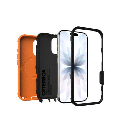 OtterBox Defender Pro MagSafe Series for Apple iPhone 17, HI VIS - No Retail Packaging