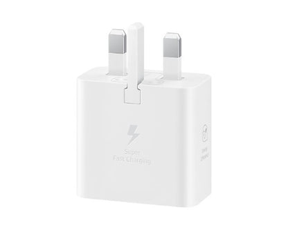 Samsung EP-T2510NWEGGB mobile device charger Universal White USB Fast charging Indoor