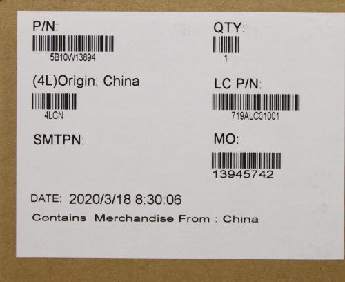 Lenovo 5B10W13894 laptop spare part Battery