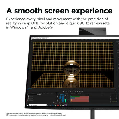 HP Z24m G3 QHD Conferencing Display