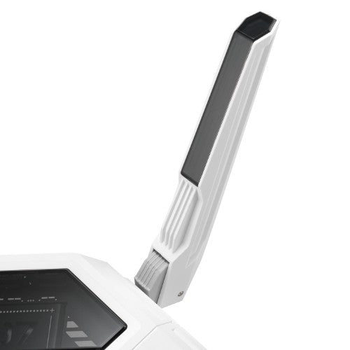 ASUS ROG Rapture GT-BE19000AI wireless router 10 Gigabit Ethernet Tri-band (2.4 GHz / 5 GHz / 6 GHz) White