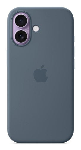 Apple iPhone 17 Silicone Case with MagSafe – Anchor Blue