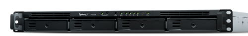 Synology RX418 disk array Rack (1U) Black, Grey