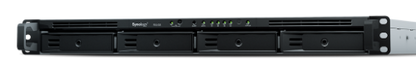 Synology RX418 disk array Rack (1U) Black, Grey