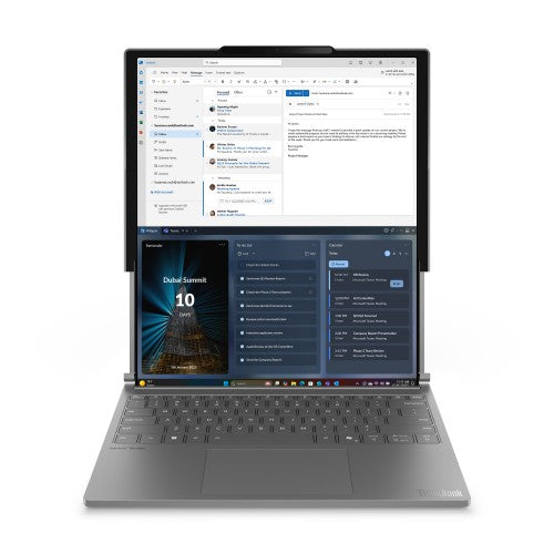 Lenovo ThinkBook Plus G6 Rollable Copilot+ PC Intel Core Ultra 7 258V Laptop 42.4 cm (16.7") 32 GB LPDDR5x-SDRAM 1 TB SSD Wi-Fi 7 (802.11be) Windows 11 Pro English Grey