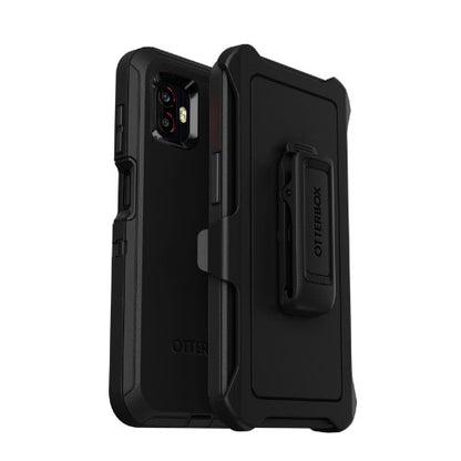 OtterBox Defender Case for Galaxy XCover6 Pro, Shockproof, Drop Proof, Ultra-Rugged, Protective Case, 4x Tested to Military Standard, Black, No retail packaging
