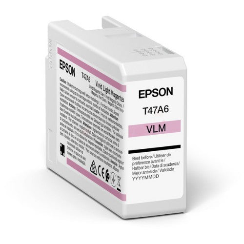 Epson C13T47A60N/T47A6 Ink cartridge light magenta 50ml for Epson SC-P 900