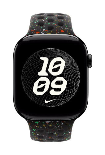 Apple 46mm Midnight Black Nike Sport Band - S/M