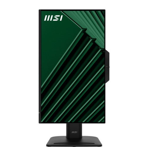 MSI Pro MP242PMG 23.8 Inch Monitor, FHD (1920 x 1080), 120Hz, IPS, 1ms, 1x HDMI 1.4b, 1x DP 1.2a, 1x D-Sub(VGA), 2xUSB 5Gbps Type-A, 1x USB 5Gbps Type-B, Built-in Speakers, Webcam, Anti-Glare, Anti-Flicker, Less Blue light, TÜV Certified, VESA, Kensington