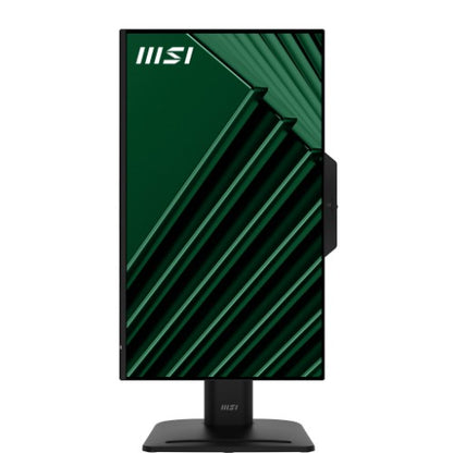 MSI Pro MP242PMG 23.8 Inch Monitor, FHD (1920 x 1080), 120Hz, IPS, 1ms, 1x HDMI 1.4b, 1x DP 1.2a, 1x D-Sub(VGA), 2xUSB 5Gbps Type-A, 1x USB 5Gbps Type-B, Built-in Speakers, Webcam, Anti-Glare, Anti-Flicker, Less Blue light, TÜV Certified, VESA, Kensington