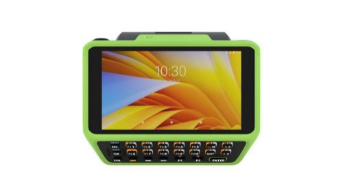 Zebra WT0-WT64B-K6DCE2A6 handheld mobile computer 11.9 cm (4.7") 720 x 1280 pixels Touchscreen 350 g Green, Black