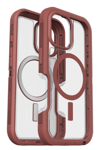 OtterBox Defender Series XT Clear for MagSafe for Apple iPhone 16, Dust Bowl