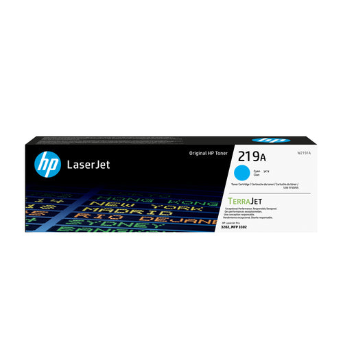 HP W2191A/219A Toner cartridge cyan, 1.2K pages ISO/IEC 19798 for HP CLJ Pro 3202/e