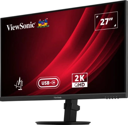 Viewsonic VG Series VG2709-2K-MHDU-2 computer monitor 68.6 cm (27") 2560 x 1440 pixels Quad HD LED Black