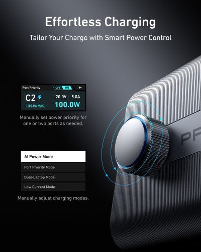 Anker Prime GaN Universal Black Fast charging Indoor