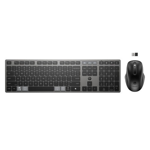 HP 725 Multi-Device Rechargeable Wireless Keyboard and Mouse Combo