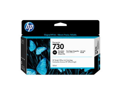 HP P2V67A/730 Ink cartridge foto black 130ml for HP DesignJet T 1600/1700/940