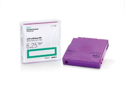 HPE LTO-6 Ultrium 6.25TB RW Data Cartridge