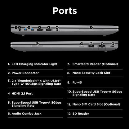 HP ZBook Power G11 Intel Core Ultra 9 185H Mobile workstation 40.6 cm (16") WQXGA 32 GB DDR5-SDRAM 1 TB SSD NVIDIA RTX 2000 Ada Wi-Fi 6E (802.11ax) Windows 11 Pro AI Workstation, AI PC Silver